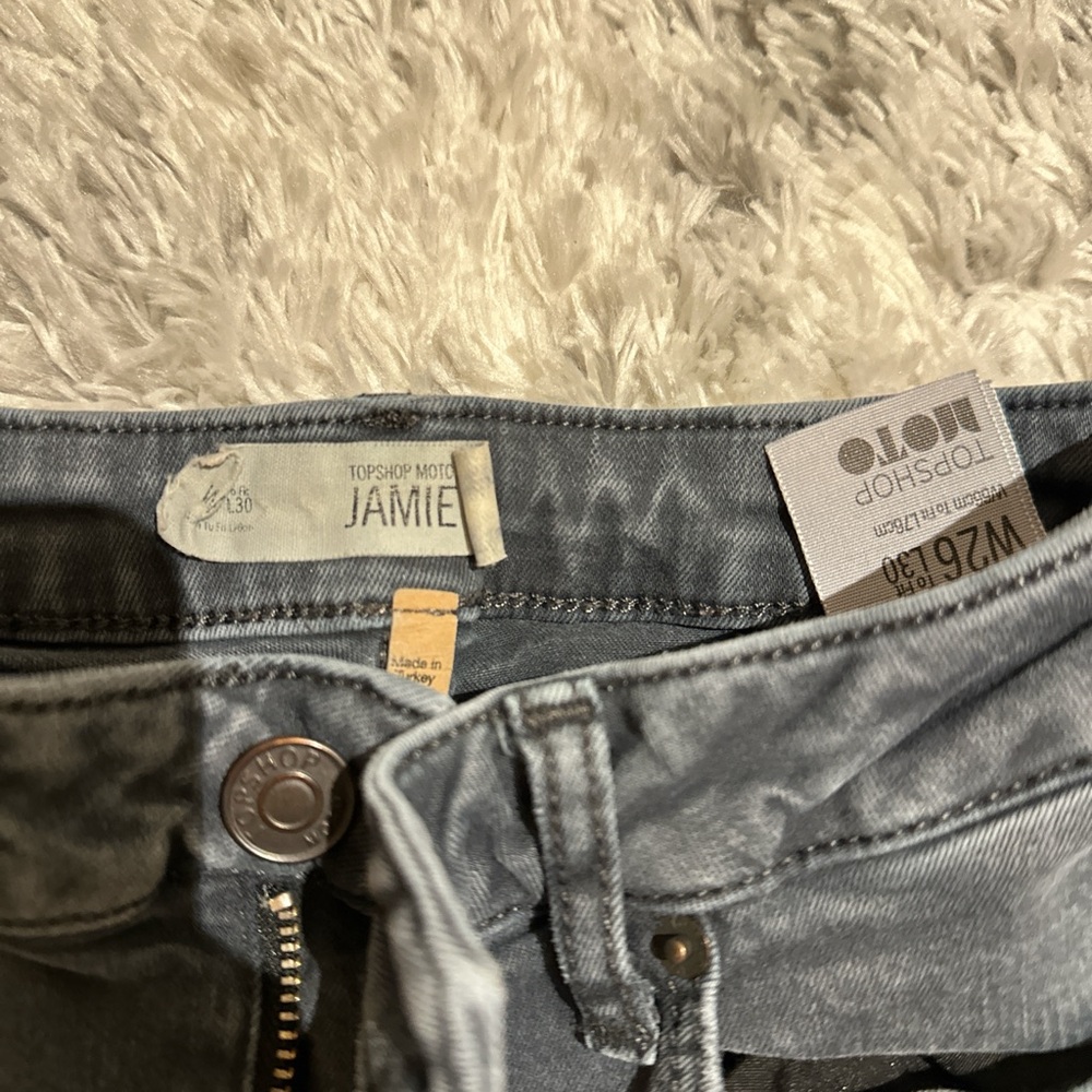 Topshop Jamie High-Waisted Jeans